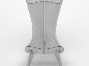 Armchair-Komed 3D Model