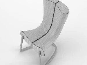 Armchair-Komed 3D Model
