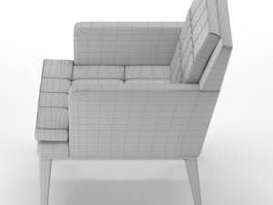 Baker DINING CHAIR 3D Model