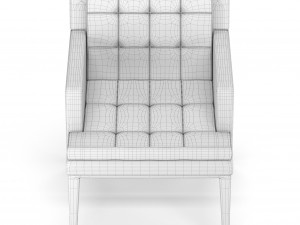 Baker DINING CHAIR 3D Model