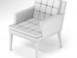 Baker DINING CHAIR 3D Model