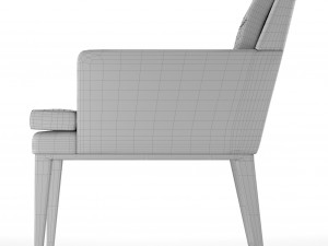 Baker DINING CHAIR 3D Model