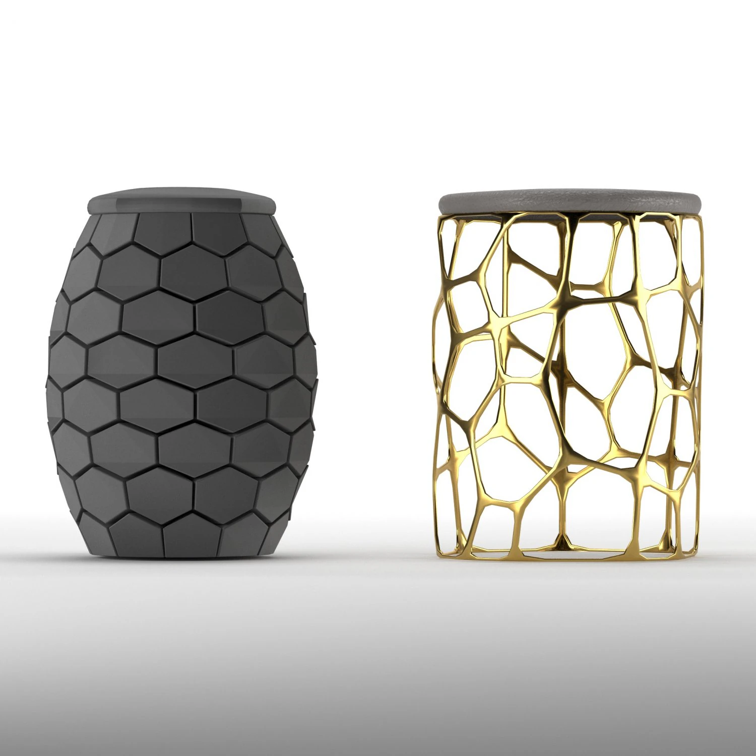 Stool 3D Model .c4d .max .obj .3ds .fbx .stl .blend