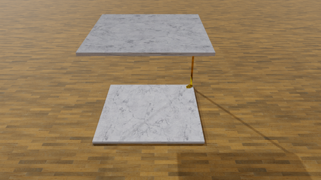Modern table Modelo 3D .c4d .max .obj .3ds .fbx .stl .blend 