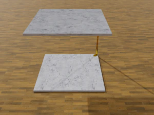 Modern table 3D Model