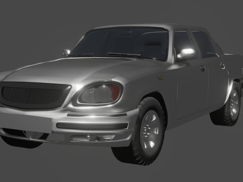 GAZ 31105 Volga 3D 模型
