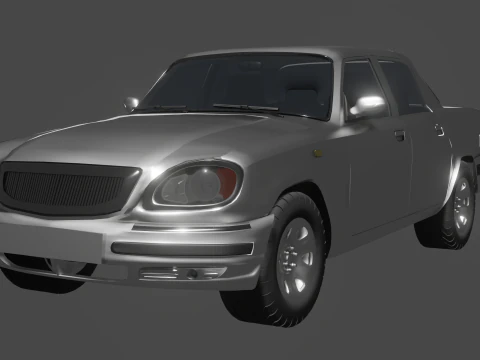 GAZ 31105 Volga 3D Model