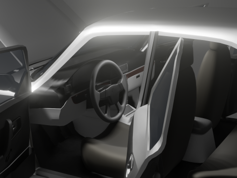 GAZ 31105 Volga Modelo 3D