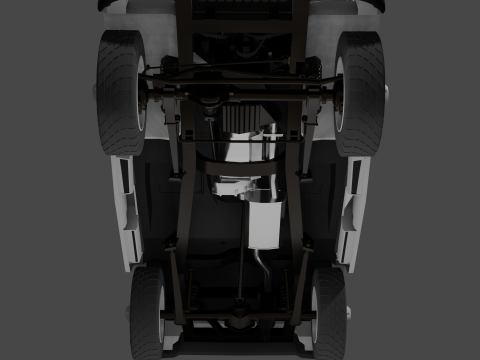 UAZ Hunter Modello 3D