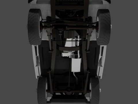 UAZ Hunter 3D Model