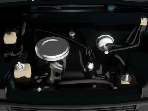 VAZ 2121 Niva 3D Model