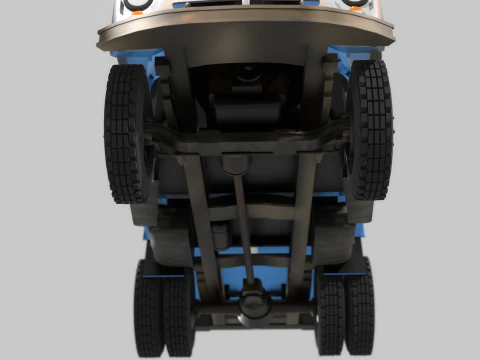 ZIL-130 3D Model