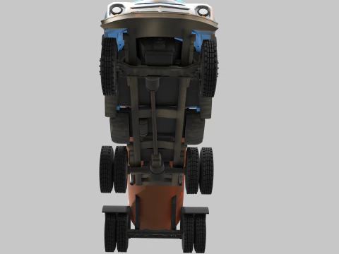 ZIL 130V1 3D Model