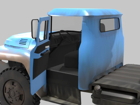 ZIL 130V1 3D Model