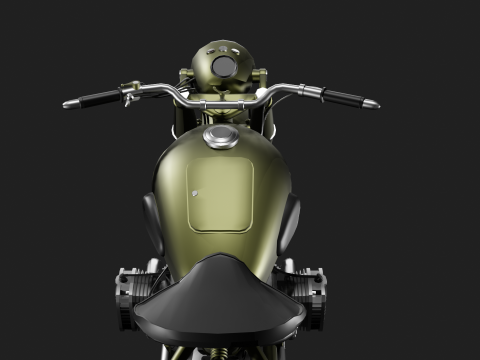 Ural M72 Model 3D