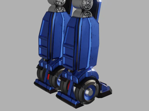 Optimus Prime Tf Animated 3D Model
