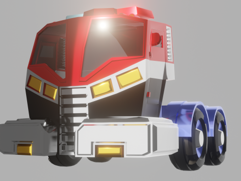 Optimus Prime Tf Animated 3D Модель