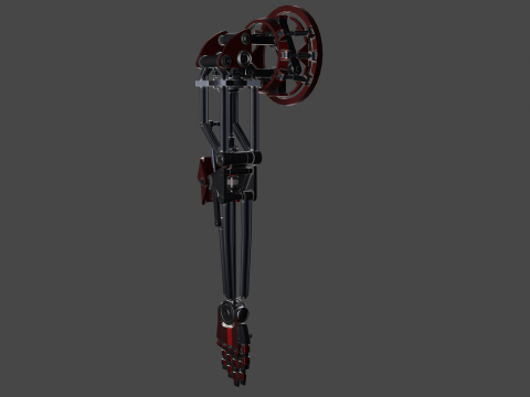 Mechanical arm 3D Model