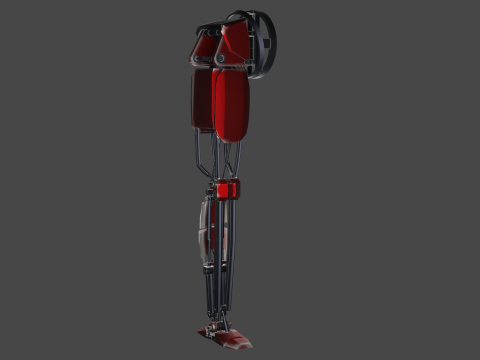 Mechanical leg 3D Model