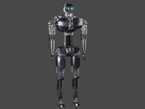 Mechanical robot 3D 模型