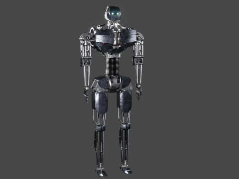 Mechanical robot 3D Model