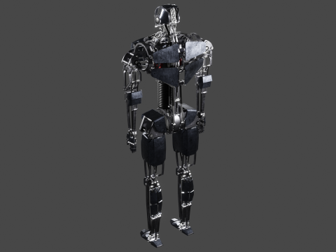 Mechanical robot 3D 模型