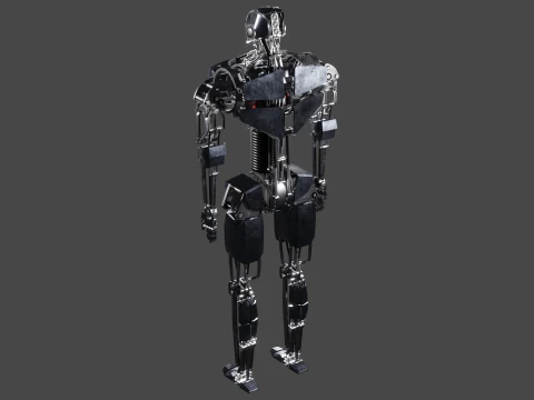 Mechanical robot 3D Model