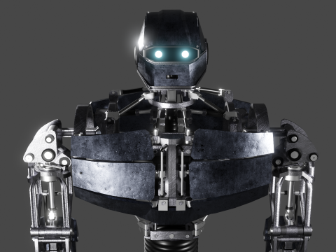 Mechanical robot 3D 模型