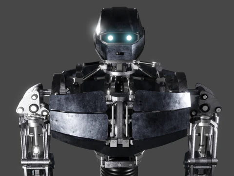 Mechanical robot 3D Model