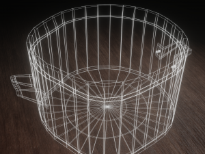 Old saucepan Model 3D