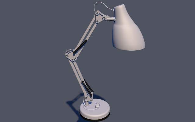 Table lamp Arrow Modèle 3D .c4d .max .obj .3ds .fbx .stl .blend 