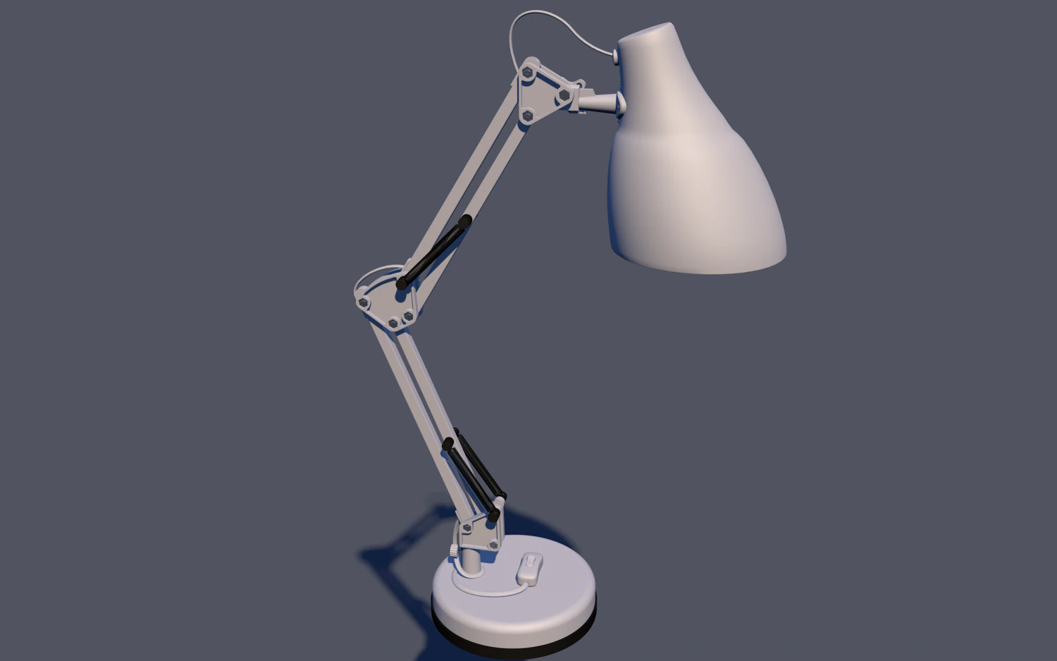 Table lamp Arrow 3D Model .c4d .max .obj .3ds .fbx .stl .blend 