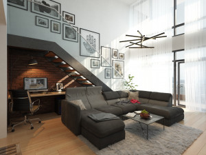 Interior Hall 3d Modle Modelo 3D