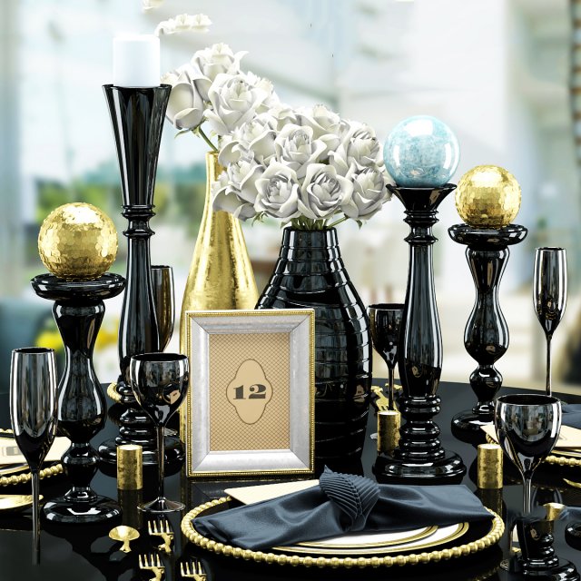 Decorative 01 Modelo 3D .c4d .max .obj .3ds .fbx .stl .blend 