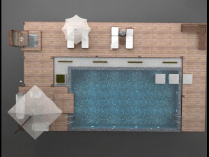 Swimming Pool Equipment Model 3D