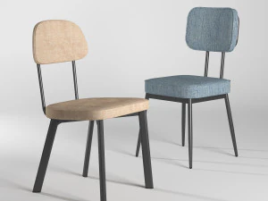 Sedia Modello 3D
