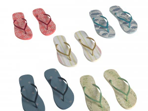 Pantofole Modello 3D