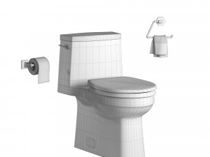 Toilet 3D Model
