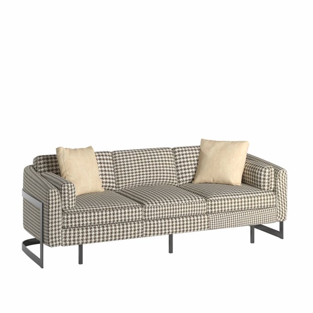 Sofa 3D Model .c4d .max .obj .3ds .fbx .stl .blend 