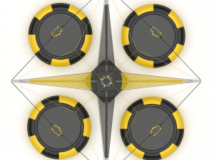 Bungee Trampoline 3D Model