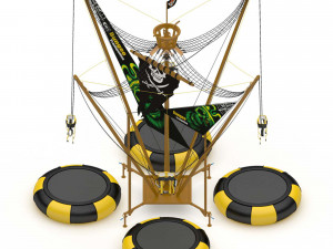 Bungee Trampoline 3D Модель