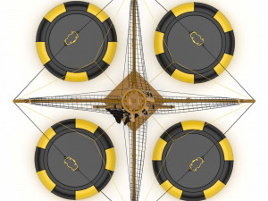 Bungee Trampoline 3D Модель