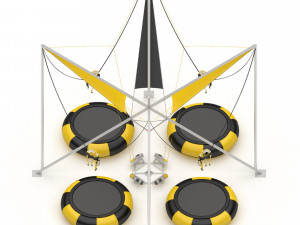 Bungee Trampoline 3D Model