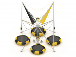 Bungee Trampoline 3Dモデル