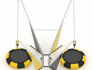 Bungee Trampoline 3D Модель