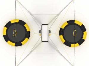 Bungee Trampoline 3D Model