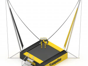 Bungee Trampoline 3D Model