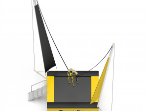 Bungee Trampoline 3D Модель