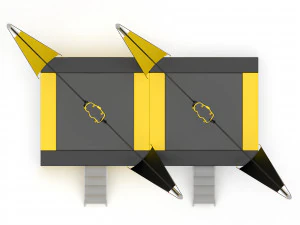 Bungee Trampoline 3D Model