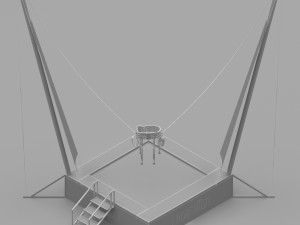 Bungee Trampoline 3D Модель